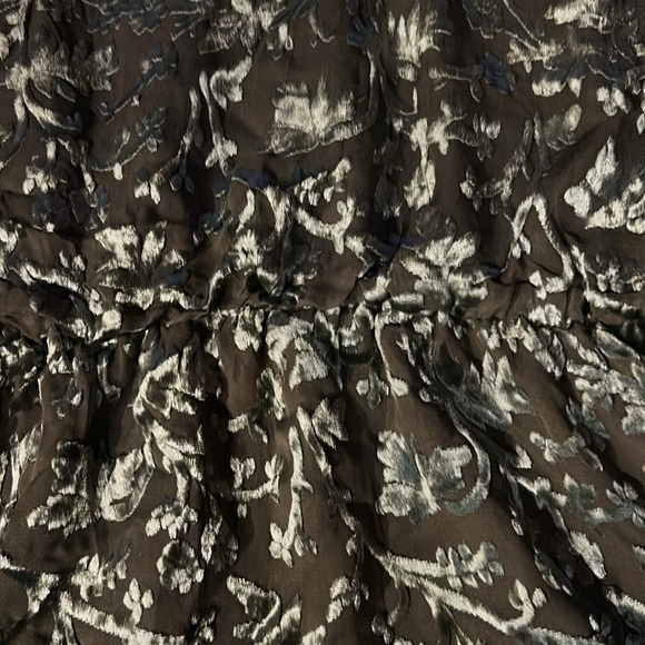 Haute Hippie Burnout Drop Waist Cocktail Dress - Picture 9 of 9